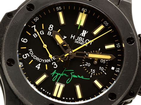 hublot ayrton senna chronograph